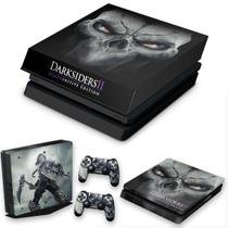 Capa Anti Poeira e Skin Compatível PS4 Slim - Darksiders Deathinitive Edition