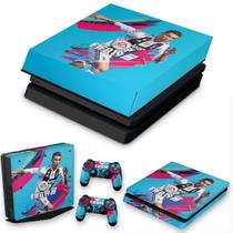 Capa Anti Poeira e Skin Compatível PS4 Slim - Fifa 19