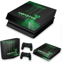 Capa Anti Poeira e Skin Compatível PS4 Slim - Modelo 229