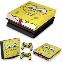Capa Anti Poeira e Skin Compatível PS4 Slim - Modelo 354