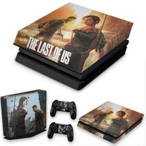 Capa Anti Poeira e Skin Compatível PS4 Slim - The Last Of Us - Pop Arte Skins