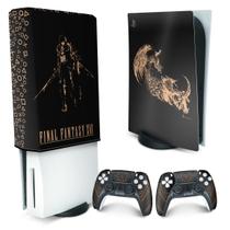 Capa Anti Poeira e Skin Compatível PS5 - Final Fantasy XVI Edition - Pop Arte Skins