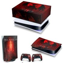 Capa Anti Poeira e Skin Compatível PS5 Horizontal - Diablo IV 4
