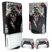 Capa Anti Poeira e Skin Compatível PS5 - Joker Coringa - Pop Arte Skins