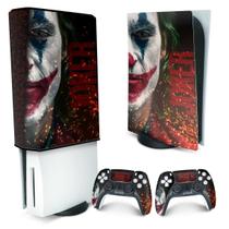 Capa Anti Poeira e Skin Compatível PS5 - Joker Filme