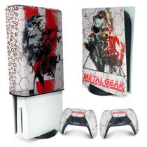 Capa Anti Poeira e Skin Compatível PS5 - Metal Gear Solid