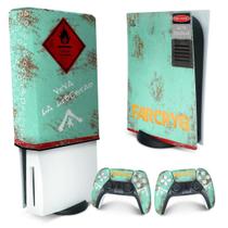 Capa Anti Poeira e Skin Compatível PS5 - Modelo 122 - Pop Arte Skins