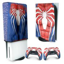 Capa Anti Poeira e Skin Compatível PS5 - Spider-Man Homem Aranha 2