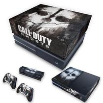 Capa Anti Poeira e Skin Compatível Xbox One Fat - Call Of Duty Ghosts