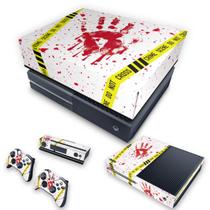 Capa Anti Poeira e Skin Compatível Xbox One Fat - Cena De Crime Scene