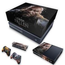 Capa Anti Poeira e Skin Compatível Xbox One Fat - Lords Of The Fallen