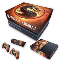 Capa Anti Poeira e Skin Compatível Xbox One Fat - Mortal Kombat