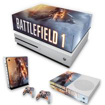 Capa Anti Poeira e Skin Compatível Xbox One S Slim - Battlefield 1