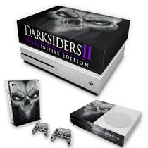 Capa Anti Poeira e Skin Compatível Xbox One S Slim - Darksiders 2 Deathinitive Edition