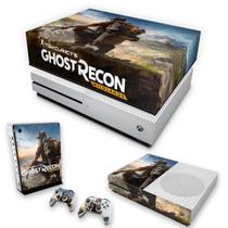 Capa Anti Poeira e Skin Compatível Xbox One S Slim - Ghost Recon Wildlands