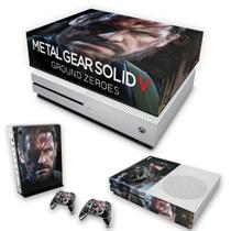 Capa Anti Poeira e Skin Compatível Xbox One S Slim - Metal Gear Solid V - Pop Arte Skins