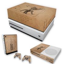 Capa Anti Poeira e Skin Compatível Xbox One S Slim - Modelo 275