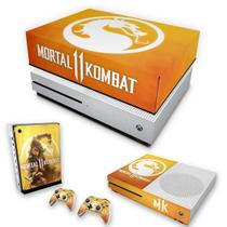 Capa Anti Poeira e Skin Compatível Xbox One S Slim - Mortal Kombat 11
