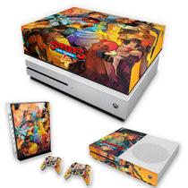 Capa Anti Poeira e Skin Compatível Xbox One S Slim - Streets Of Rage 4