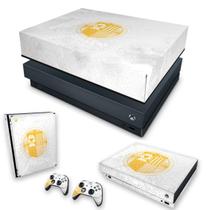 Capa Anti Poeira e Skin Compatível Xbox One X - Destiny Limited Edition