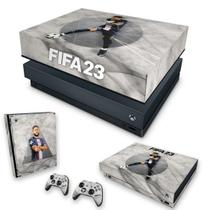 Capa Anti Poeira e Skin Compatível Xbox One X - FIFA 23