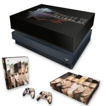 Capa Anti Poeira e Skin Compatível Xbox One X - Final Fantasy Xv A