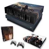 Capa Anti Poeira e Skin Compatível Xbox One X - Final Fantasy Xv B