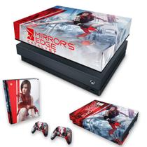 Capa Anti Poeira e Skin Compatível Xbox One X - Mirror'S Edge Catalyst