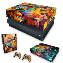 Capa Anti Poeira e Skin Compatível Xbox One X - Streets Of Rage 4