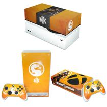 Capa Anti Poeira e Skin Compatível Xbox Series S - Mortal Kombat 11 - Pop Arte Skins