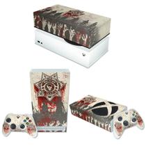 Capa Anti Poeira e Skin Compatível Xbox Series S - The Walking dead