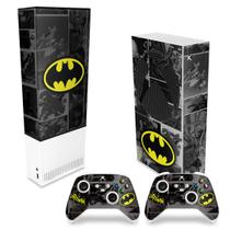 Capa Anti Poeira e Skin Compatível Xbox Series S Vertical - Batman Comics