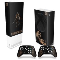 Capa Anti Poeira e Skin Compatível Xbox Series S Vertical - Final Fantasy XVI Edition