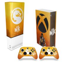 Capa Anti Poeira e Skin Compatível Xbox Series S Vertical - Mortal Kombat 11