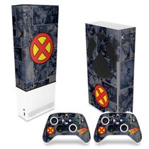 Capa Anti Poeira e Skin Compatível Xbox Series S Vertical - X-Men Comics