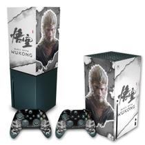 Capa Anti Poeira e Skin Compatível Xbox Series X - Black Myth: Wukong