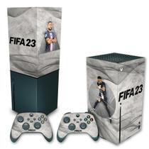 Capa Anti Poeira e Skin Compatível Xbox Series X - FIFA 23