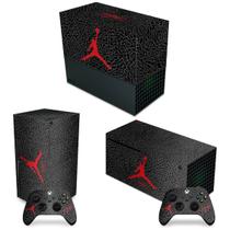 Capa Anti Poeira e Skin Compatível Xbox Series X Horizontal - Modelo 003