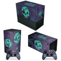 Capa Anti Poeira e Skin Compatível Xbox Series X Horizontal - Modelo 138