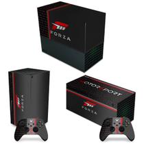 Capa Anti Poeira e Skin Compatível Xbox Series X Horizontal - Modelo 157