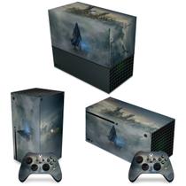 Capa Anti Poeira e Skin Compatível Xbox Series X Horizontal - Modelo 173