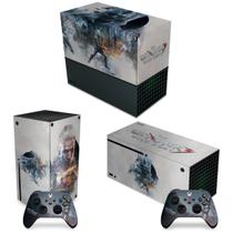 Capa Anti Poeira e Skin Compatível Xbox Series X Horizontal - The Witcher 3