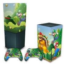 Capa Anti Poeira e Skin Compatível Xbox Series X - Super Mario
