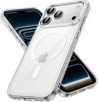 Capa Anti-Queda Compatível com Apple iPhone 17 Pro Max 6.9 Polegadas Clear Transparente Anti-Amarelamento Design Minimal Capa Anti-Queda Compatível com Apple iPhone 17 Pro Max 6.9 Polegadas Clear Transparente Anti-Amarelamento Design Minimal