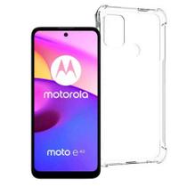 Capa Anti Queda Compatível Motorola Moto E40 Bordas Refoçadas - Coronitas