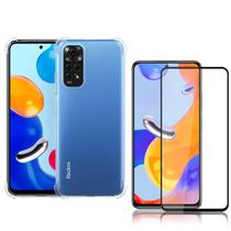 Capa Anti Queda Compativel Xiaomi Redmi Note 11 4G + Pelicula 3D