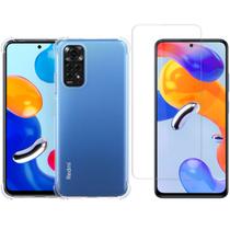 Capa Anti Queda Compatível Xiaomi Redmi Note 11 4G +Pelicula Vidro
