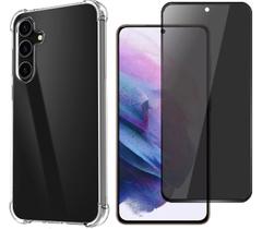 Capa Anti Queda Para Galaxy A55 6.6 + Pelicula 3d Privativa