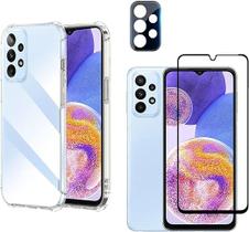 Capa Anti Queda Para Samsung Galaxy A23 + Película 3D + Camera