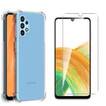 Capa Anti Queda Para Samsung Galaxy A33 + Pelicula Vidro 9H